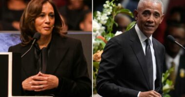 Kamala Harris, Barack Obama use Jesse Jackson funeral to unload on Trump