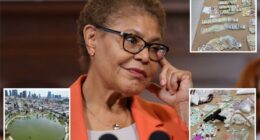 Karen Bass blasted after FBI MacArthur Park raid