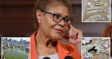 Karen Bass blasted after FBI MacArthur Park raid