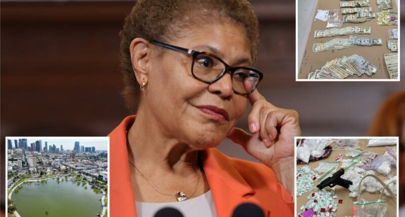 Karen Bass blasted after FBI MacArthur Park raid
