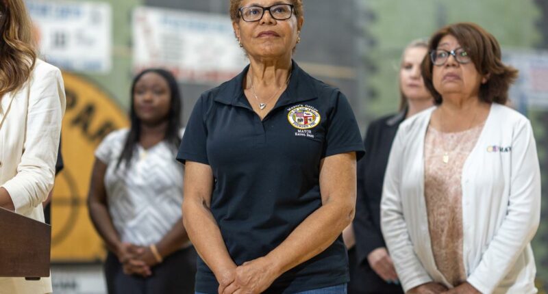 Karen Bass in trouble after new poll ahead of LA mayoral primary