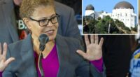 Karen Bass slashed Griffith Observatory filming fees by 70%