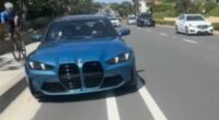 Karma for BMW driver who terrified cyclists and called them 'peasants'