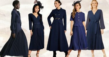 Kate Middleton nails timeless tailoring in navy coat dress at Commonwealth Day - here's how to recreate her look on the high street