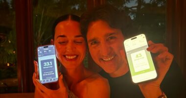 Katy Perry proves her romance with Justin Trudeau is going strong as she shares snap from intimate date night