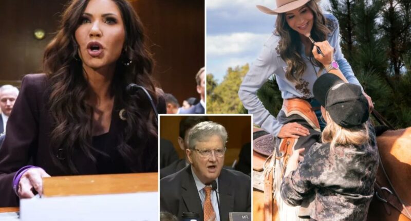 Kristi Noem was 'dead as fried chicken' after congressional hearing, Sen. John Kennedy reveals