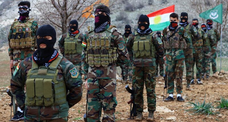 Kurdish fighters watch for opening to strike Iran as Trump voices support