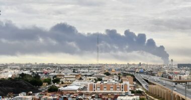 LIVE Iran targets bases and says US is 'negotiating with yourselves'