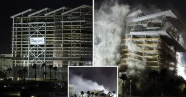 Las Vegas hotel-casino that closed during COVID is destroyed