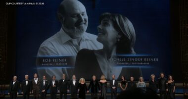 Late film director Rob Reiner honored by Billy Crystal in emotional Oscars tribute