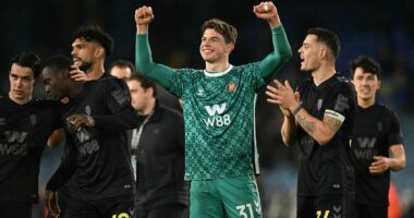 Leeds United 0-1 Sunderland: Black Cats keeper Melker Ellborg has a debut to savour as the visitors chisel out a win based on aggression and a dogged rearguard to reach 40-point mark