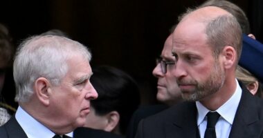 Lip reader reveals Andrew's plea at Duchess of Kent's funeral