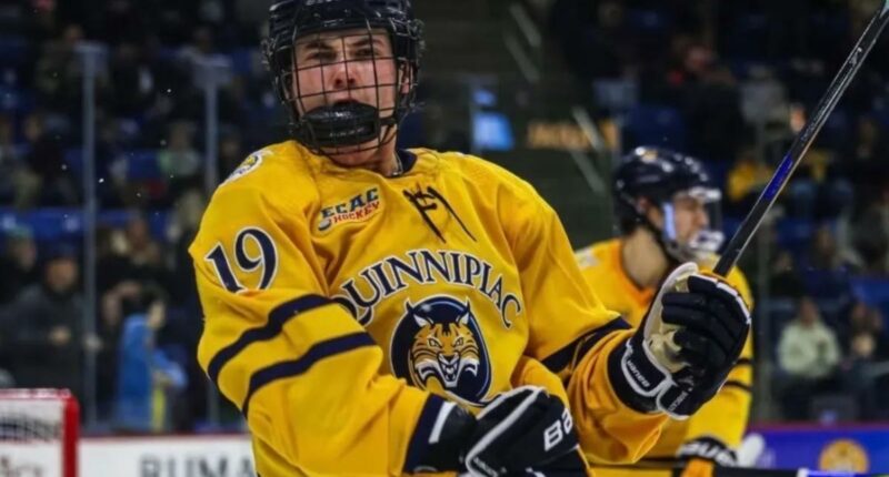 Long Island college hockey prodigy shattering records at Quinnipiac