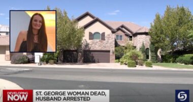 'Looked directly into her eyes as he killed her': Husband smothered wife to death after he warned her he 'was coming after her'