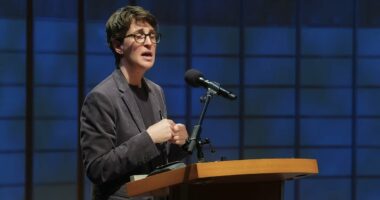 MS NOW star Rachel Maddow cracks warped gag about Trump dying as she mocks his age, makeup and cankles