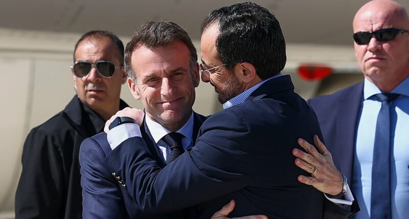 Macron's warm welcome in Cyprus as he vows to protect Strait of Hormuz
