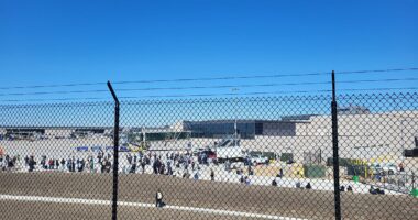 Major Midwest airport is evacuated as passengers flee on to tarmac