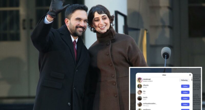 Mamdani's wife Rama Duwaji liked post calling Oct. 7 Hamas rapes of Israelis a âmass hoaxâ: report