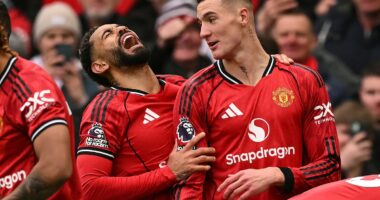 Man United 3-1 Aston Villa - PLAYER RATINGS: Red Devils hero becomes a bona fide legend with milestone, United star makes strong case for place at the World Cup but who struggled after being given a thankless task?