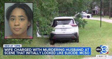 Man believed to have died by suicide was shot by his estranged wife, whose own mother said she seemed consumed by guilt after his death: Police