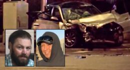 Man 'looked back' at dying passenger in car he just obliterated after running red light at nearly 80 mph, took off running and refused to call 911