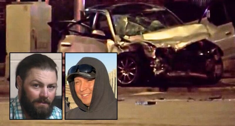 Man 'looked back' at dying passenger in car he just obliterated after running red light at nearly 80 mph, took off running and refused to call 911