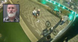 Man shoves kids riding bicycles past him into a fountain, then goes to enjoy concert, cops say