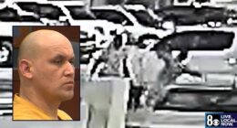 Man sucker punches stranger for acting 'lovey dovey' in public with partner and cracks his head open on the pavement, cops and witnesses say