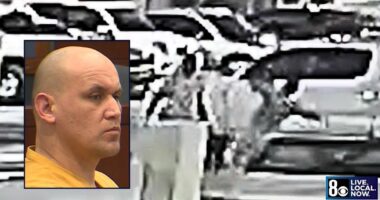 Man sucker punches stranger for acting 'lovey dovey' in public with partner and cracks his head open on the pavement, cops and witnesses say