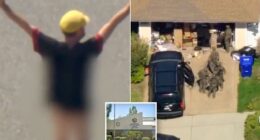 Man who opened fire near Santa Clarita school emerges pantless after standoff