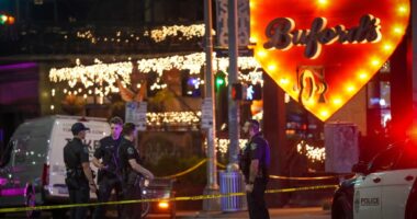 Mass shooting leaves 3 dead, 14 injured outside Texas bar: PHOTOS