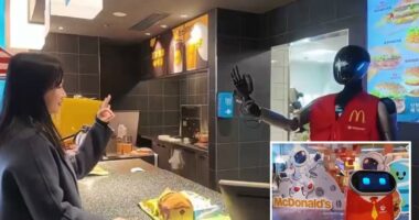 McDonalds in Chinese city pilots humanoid robots to serve meals, greet customers