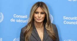 Melania Trump opts for business chic in muted skirt-suit at UN meeting