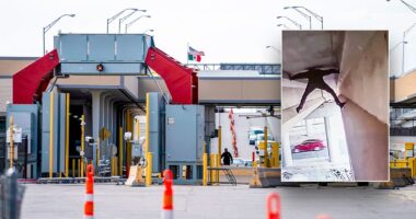 Mexican man attempts to cross illegally into US via underside of bridge