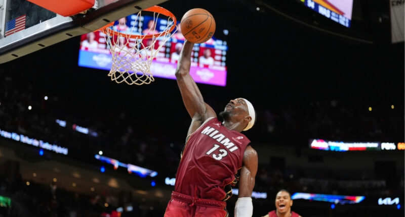Miami Heat's Bam Adebayo scores 83 points, 2nd only to Wilt Chamberlain in NBA history