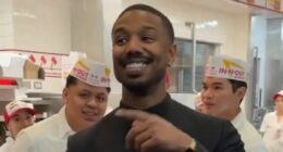 Michael B. Jordan heads to In-N-Out Burger after his Oscars win