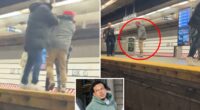 Migrant accused of shoving 83-year-old, another man onto subway tracks calmly walked away after crime: video