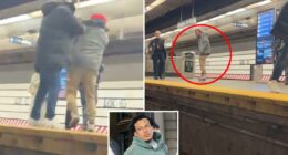 Migrant accused of shoving 83-year-old, another man onto subway tracks calmly walked away after crime: video