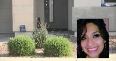 Mom of 7's body found on neighbor's doorstep, husband inside home with kids notices police lights through window and runs out to see her shot dead