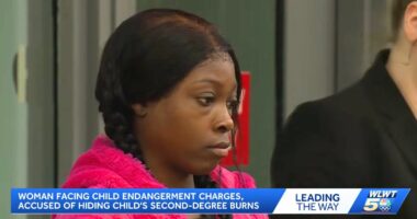 Mom poured scalding hot water on son and tried to hide 2nd-degree burns with socks and diapers: Police