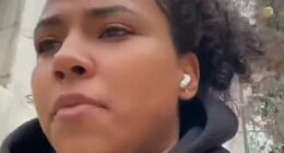 Moment USA basketballer in Israel can't find safe room as missiles fly