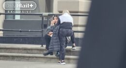 Moment wife of Alexander brother cries in street after guilty verdict