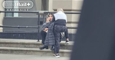 Moment wife of Alexander brother cries in street after guilty verdict