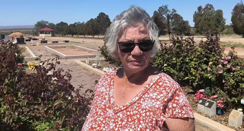 Mourners horrified to find dozens of graves desecrated