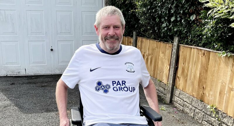 My husband thought his stiff leg was just a trapped nerve... our world fell apart when he was diagnosed with deadly motor neurone disease