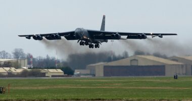 Mystery drone swarm breaches US nuclear bomber base in chilling waves