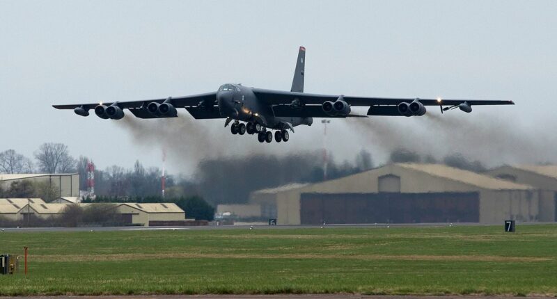 Mystery drone swarm breaches US nuclear bomber base in chilling waves