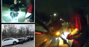 NY trooper miraculously walks away after out-of-control SUV causes chain-reaction crash