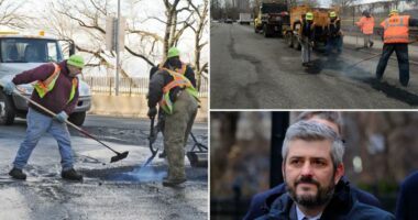 NYC pothole complaints surge to highest level in years