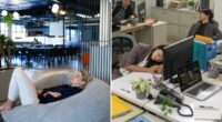 NYC workers flee 9-to-5 for cry rooms and nap pods